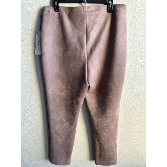 Calvin Klein Women’s Faux Suede Pants Sz16 - Picture 8 of 8